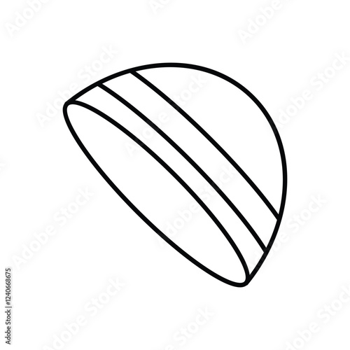 Muslim Cap icon vector stock illustration