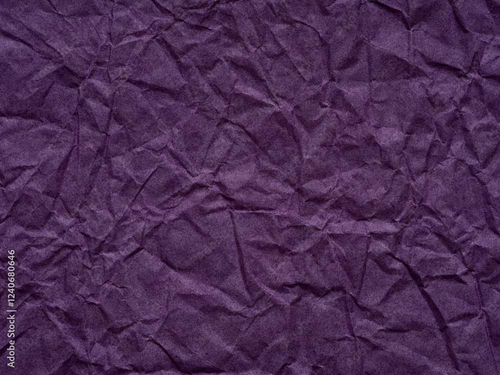 A landscape of crumpled violet, each crease a shadow in the quiet drama of a paper universe A landscape of crumpled violet, each crease a shadow in the quiet drama of a paper universe