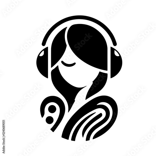 ragazza che ascolta musica