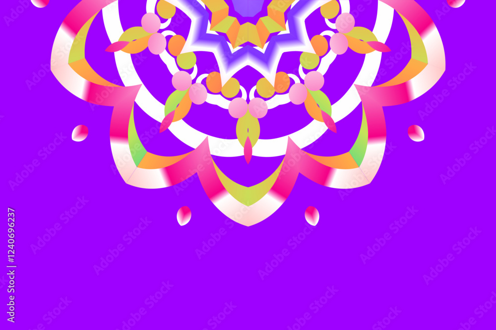 Beautiful colourful batik ethnic dayak line art pattern of indonesian culture traditional background Beautiful colourful batik ethnic dayak line art pattern of indonesian culture traditional background