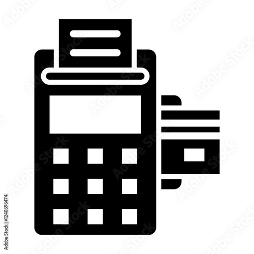 Edc Glyph Icon Design