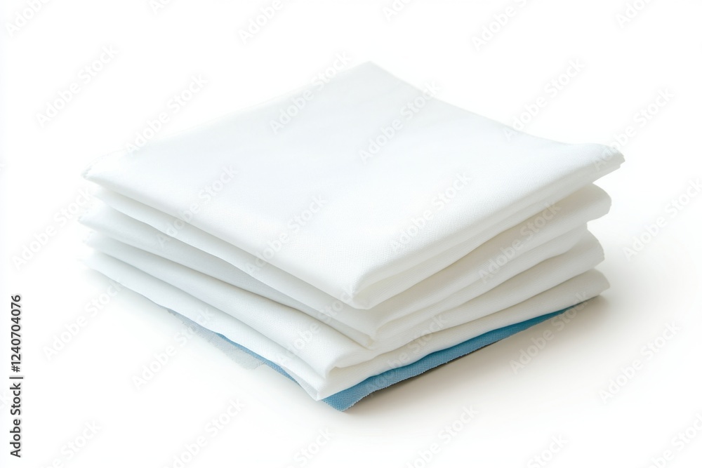 Stacked White Fabric Stacked White Fabric
