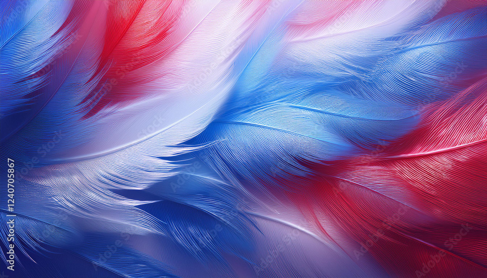 Feather pattern in close up and detailed for abstract background, part 118 Feather pattern in close up and detailed for abstract background, part 118