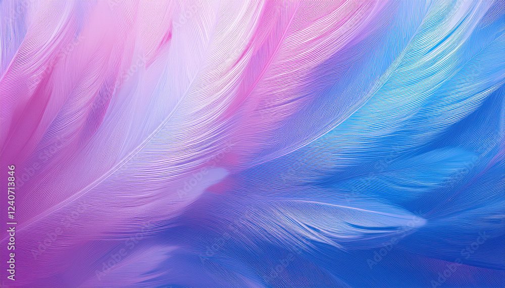 Feather pattern in close up and detailed for abstract background, part 44