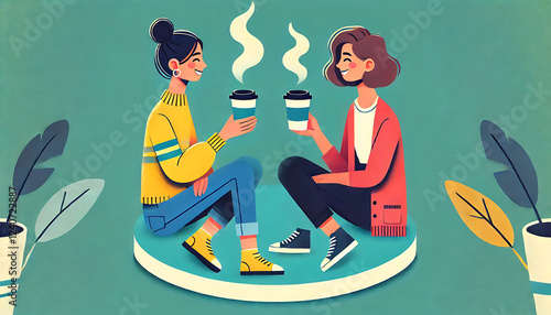 Coffee and Conversations: A Cozy Meeting