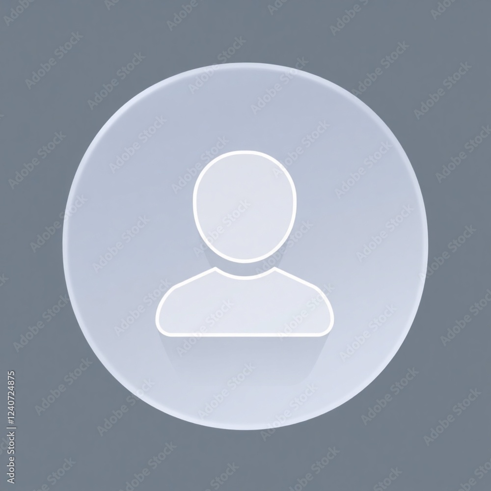 High-resolution stock photo of an Essential contact icon, rendered in a clean, professional style, suitable for commercial use. The icon should be sharp, crisp High-resolution stock photo of an Essential contact icon, rendered in a clean, professional style, suitable for commercial use. The icon should be sharp, crisp