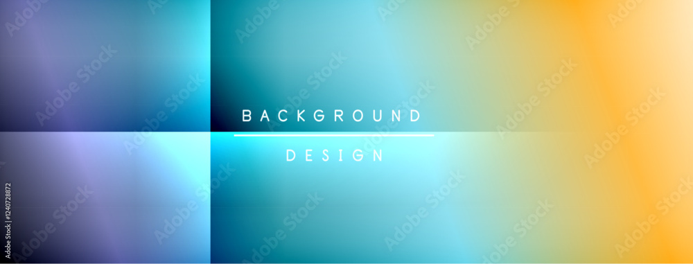 Fototapeta premium Dynamic shadow lines with gradient colors geometric background