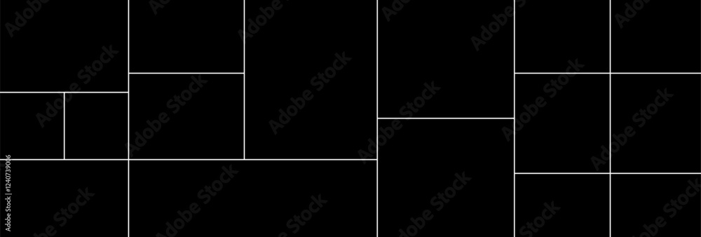 Vector empty photo frame. Collage template for 16 pictures. Frames for memory. Vector empty photo frame. Collage template for 16 pictures. Frames for memory.