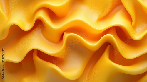 Golden Texture Background, Abstract Yellow Design, Luminous Gradient, Vector Pattern, Seamless Wave