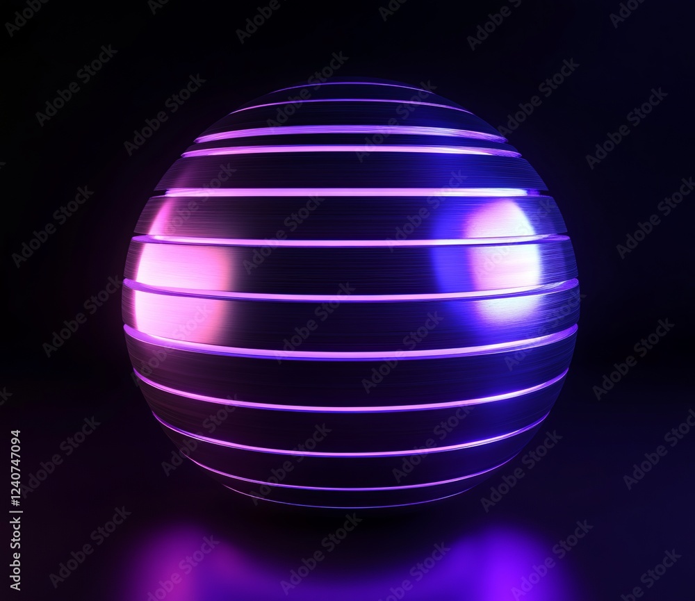 Abstract Neon Egg Design - Futuristic Geometric Shape Art Abstract Neon Egg Design - Futuristic Geometric Shape Art