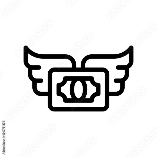 financial line icon