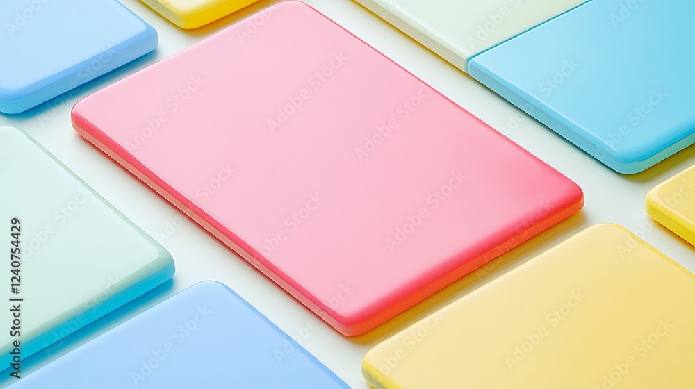 Pastel rectangles background, product mock-up Pastel rectangles background, product mock-up