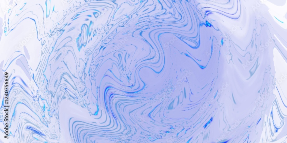 Abstract Psychedelic Blue and White Swirling Pattern Abstract Psychedelic Blue and White Swirling Pattern
