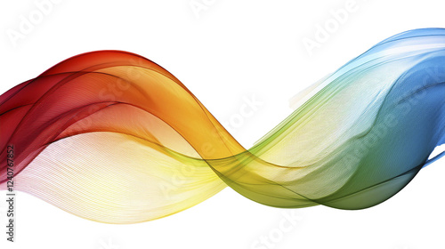 yellow red green blue gradient smooth gradient texture. transparent background, png