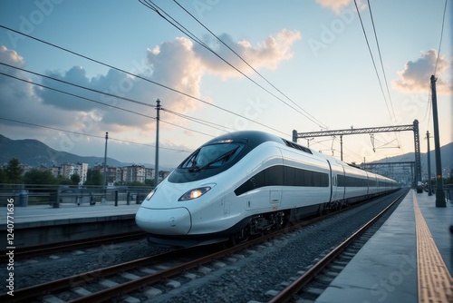 High speed electric trains revolutionizing intercity travel efficiency