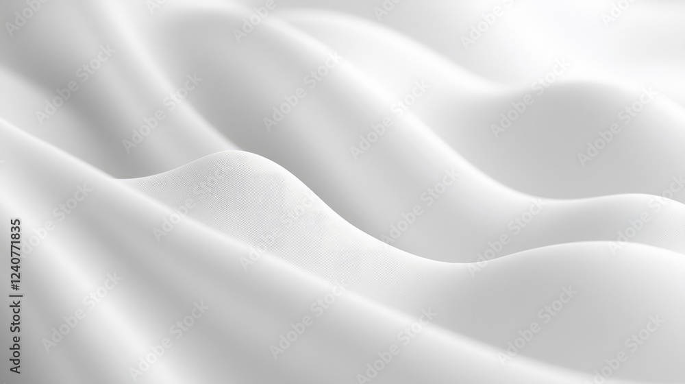 Naklejka premium A soft white gradient fading into a blurred background, providing an ideal, clean canvas for design or beauty-focused content.