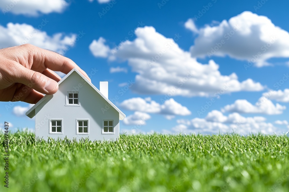 A Miniature Home, a Dream of Ownership, and a Future Filled with Possibilities A Miniature Home, a Dream of Ownership, and a Future Filled with Possibilities