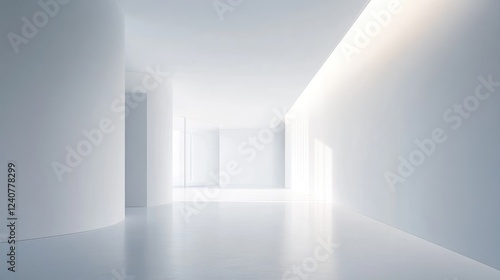 Wallpaper Mural A wide-screen white gradient with a blurred backdrop, offering a sleek, minimal background with plenty of space for contemporary designs. Torontodigital.ca