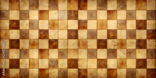 Wallpaper Mural Vintage Checkerboard Pattern Texture. Retro Background Design Torontodigital.ca