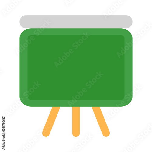 Green Screen flat icon
