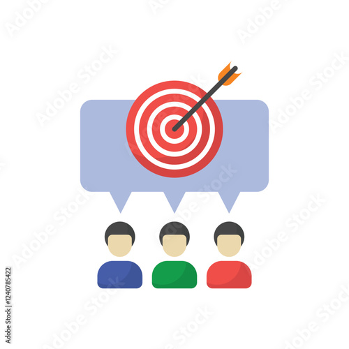 Team Spirit vector icon