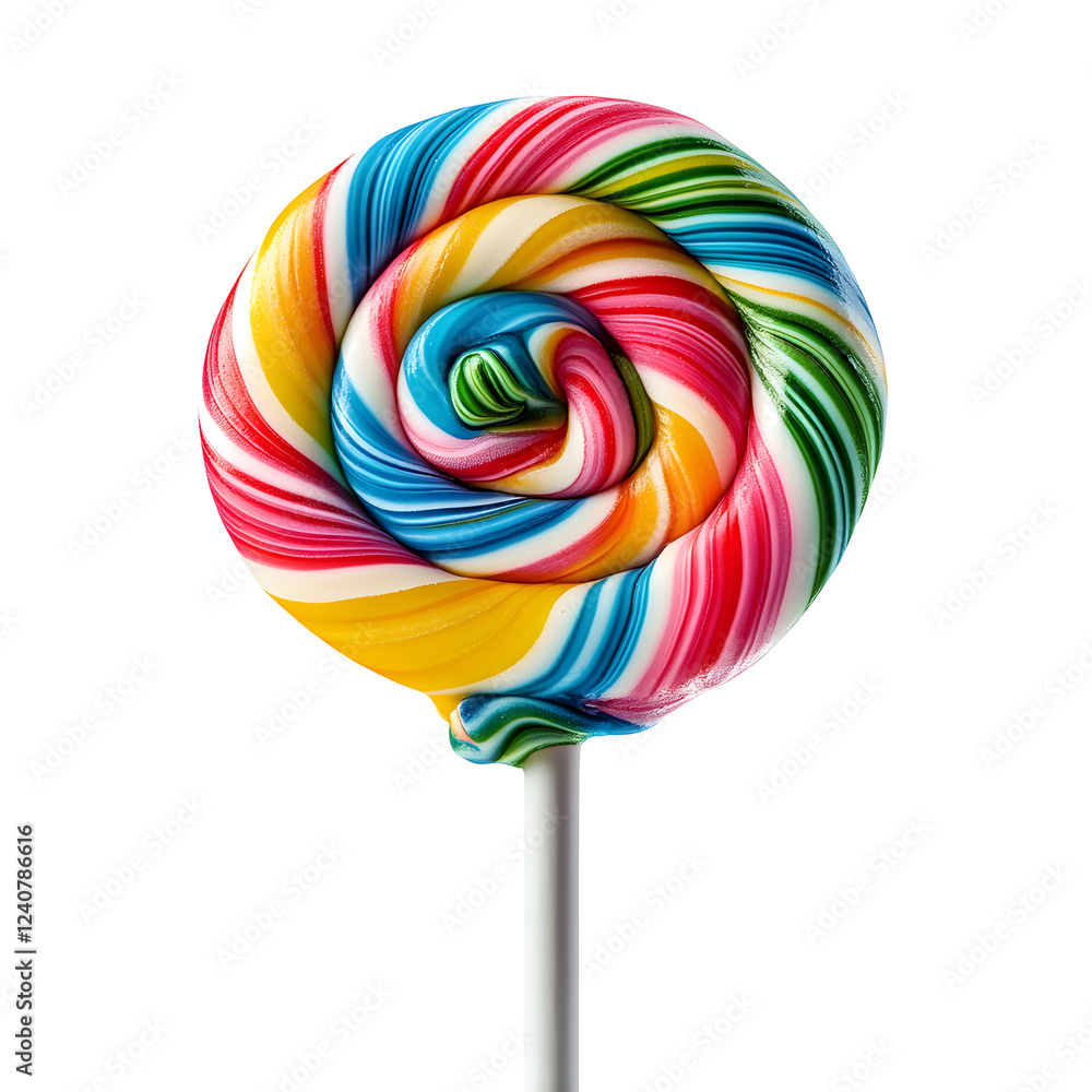 Colorful swirl lollipop isolated on a white background, detailed illustration, high-resolution, professional photograph. The ultra-high-resolution photograph has exceptional detail and sharpness, Colorful swirl lollipop isolated on a white background, detailed illustration, high-resolution, professional photograph. The ultra-high-resolution photograph has exceptional detail and sharpness,