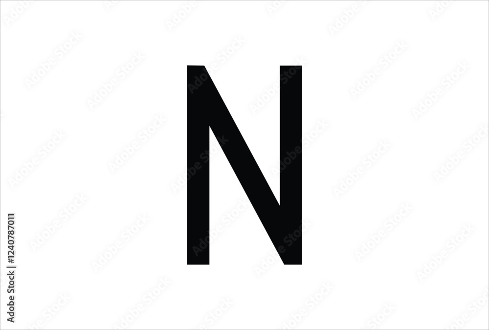 Elegant Letter N logo Vector Template Initial Letter N Logo Design. Creative And Modern N logo Elegant Letter N logo Vector Template Initial Letter N Logo Design. Creative And Modern N logo