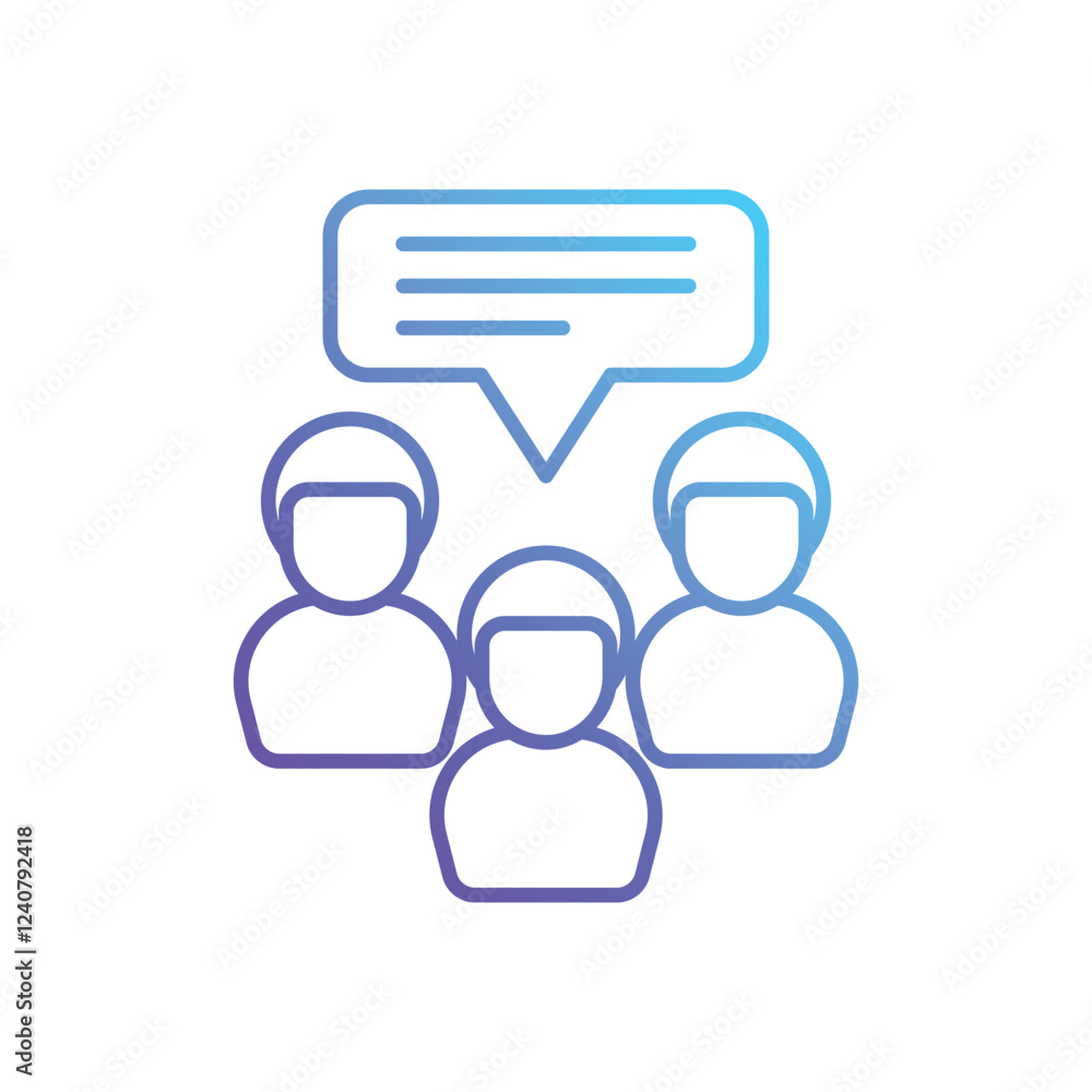 Communication vector icon Communication vector icon