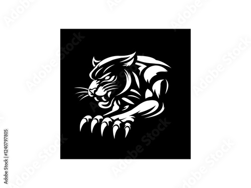 Panther Logo Design
