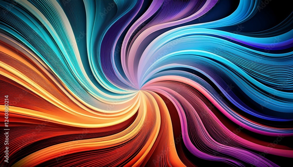 a modern artistic display of swirling colors and dynamic patterns a modern artistic display of swirling colors and dynamic patterns