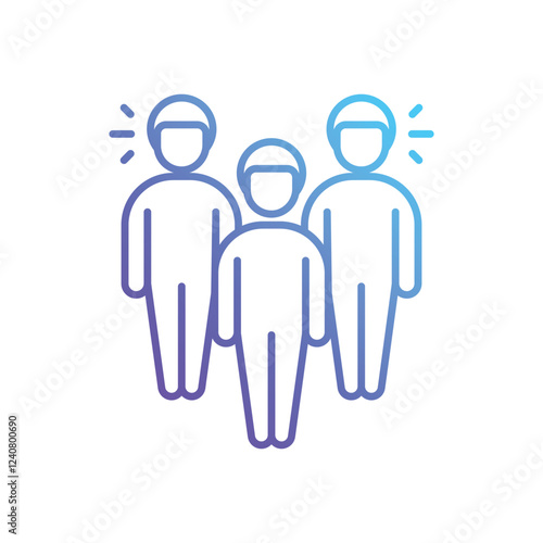 Teams vector icon