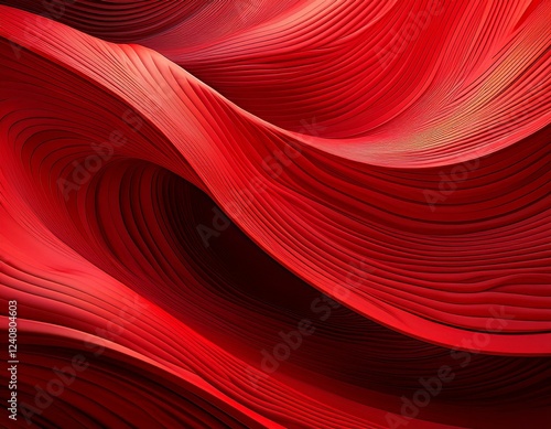 abstract red 3d wave background texture digital art graphic design