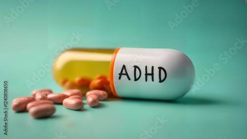 ADHD Medication Capsule for Attention and Health