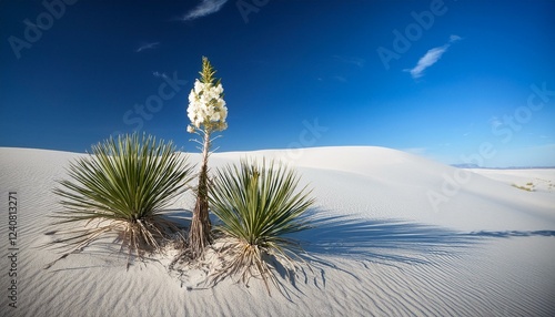 yucca plant white sands new mexico candid photography desert bloom natural beauty scenic landscape