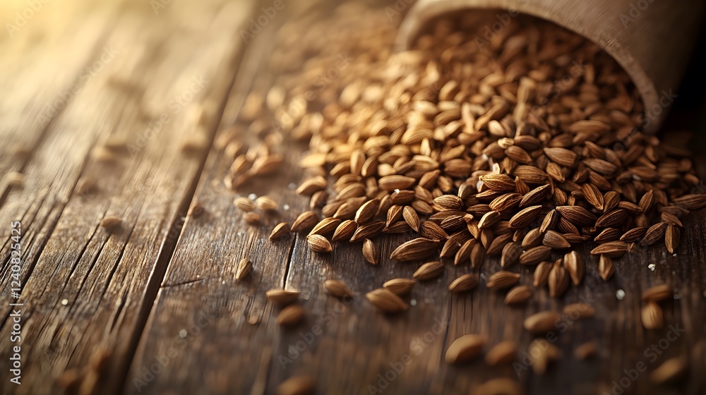 Exploring the Captivating Texture of Anise Seeds on Weathered Wood while Highlighting Their Ayurvedic Significance Exploring the Captivating Texture of Anise Seeds on Weathered Wood while Highlighting Their Ayurvedic Significance