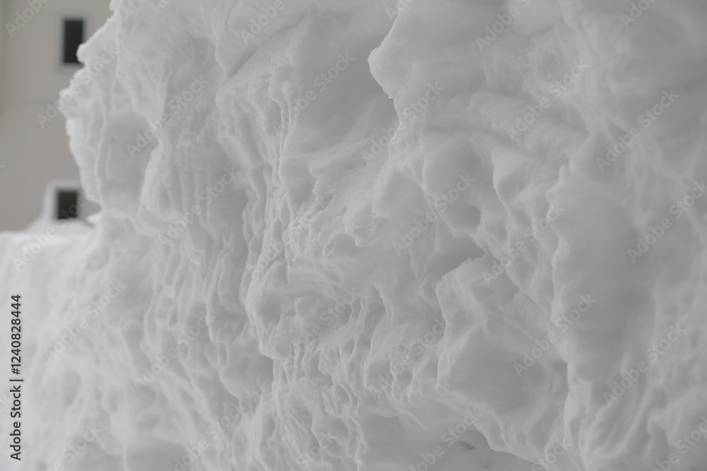 Fototapeta premium Snow texture.