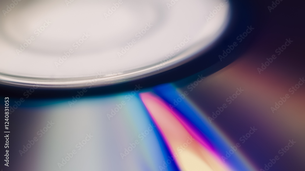 color surface of a compact disc macro close up color surface of a compact disc macro close up