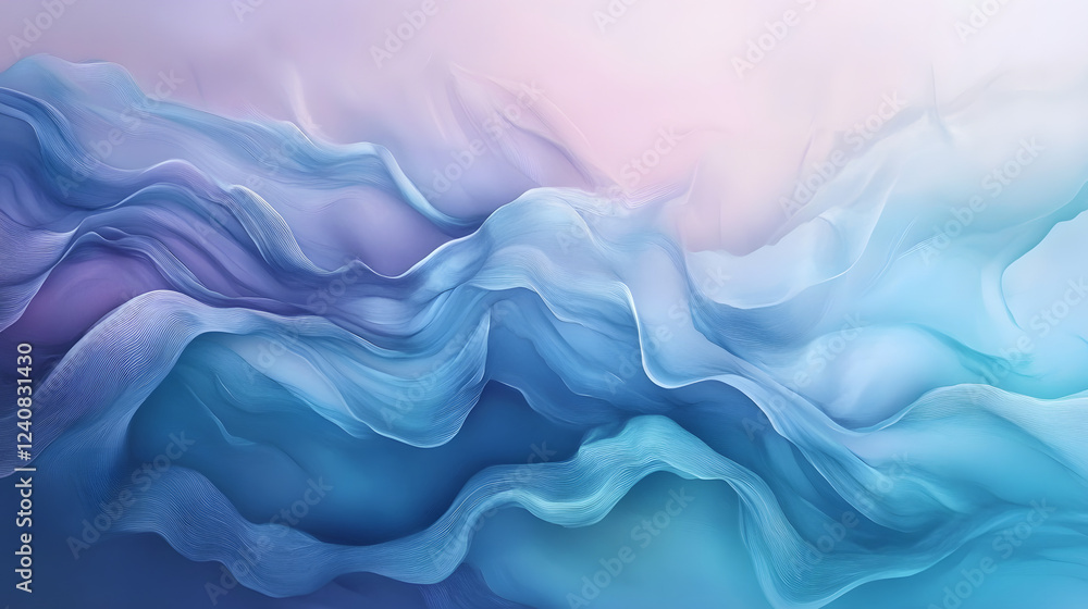 A pastel blue abstract design with soft waves and smooth textures. A pastel blue abstract design with soft waves and smooth textures.