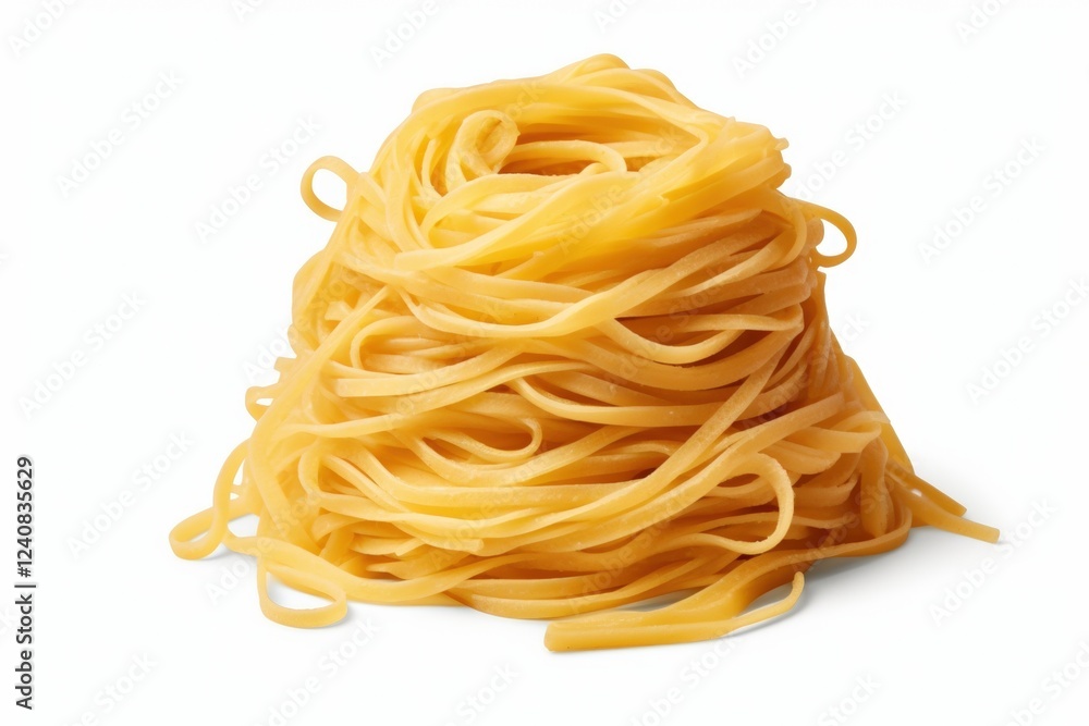 Isolated Pile of Cooked Pasta against a Minimalist Background for Culinary and Food Photography Projects Isolated Pile of Cooked Pasta against a Minimalist Background for Culinary and Food Photography Projects