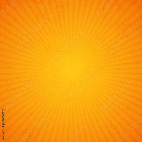 Sun rays background. Summer Banner