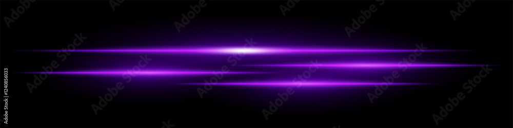 Purple speed light streaks set. Glowing motion blur lines futuristic neon effect on a dark background. Sci-fi energy beams, cyberpunk style, high-tech speed trails, and digital acceleration visuals Purple speed light streaks set. Glowing motion blur lines futuristic neon effect on a dark background. Sci-fi energy beams, cyberpunk style, high-tech speed trails, and digital acceleration visuals