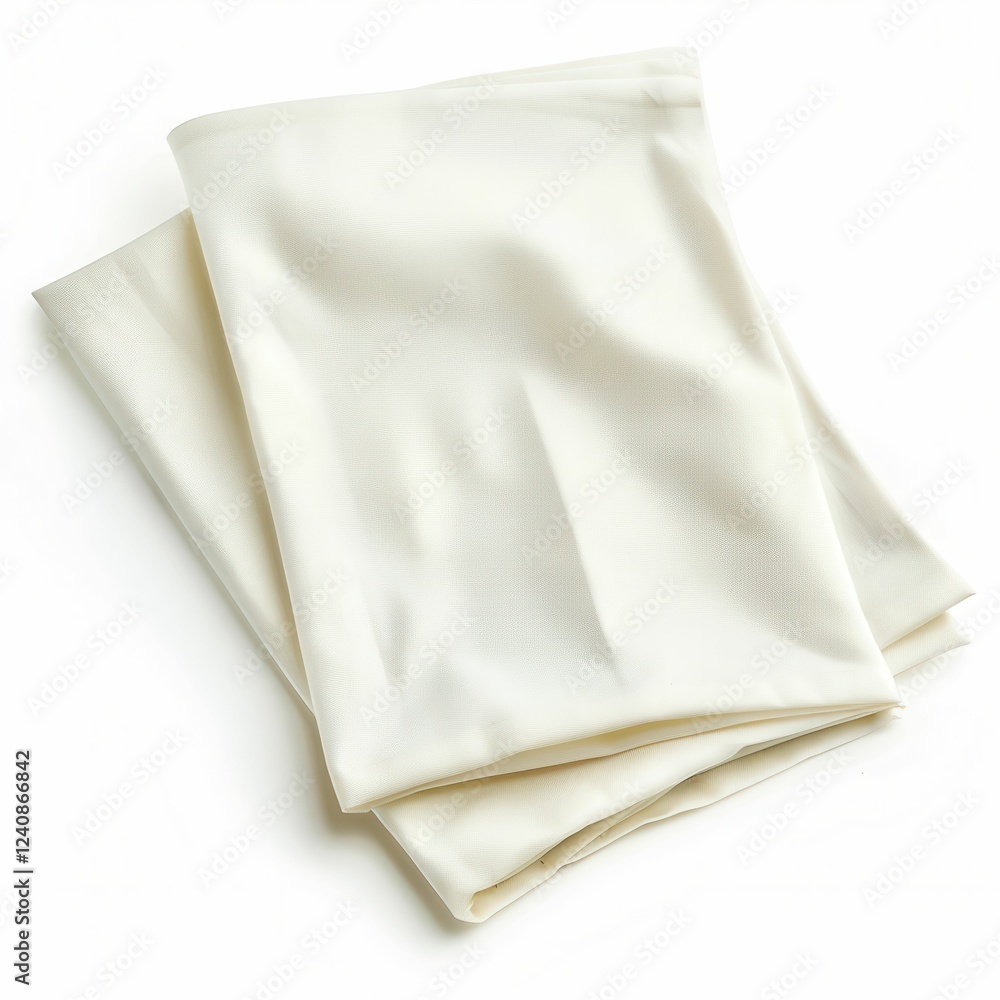 Fototapeta premium Smooth, elegant fabric draped elegantly.