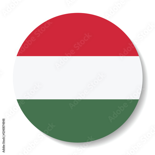 Flag of Hungary. Flag icon. Standard color. Circle icon flag. Computer illustration. Digital illustration. Vector illustration. Free Download Flag of Hungary. Flag icon. Standard color. Circle icon flag. Computer illustration. Digital illustration. Vector illustration. - GFXLoad