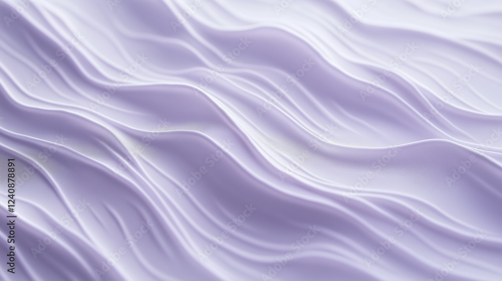 Fototapeta premium 薄紫のウェーブ
