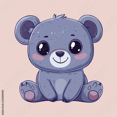 teddy bear clipart vector illustration