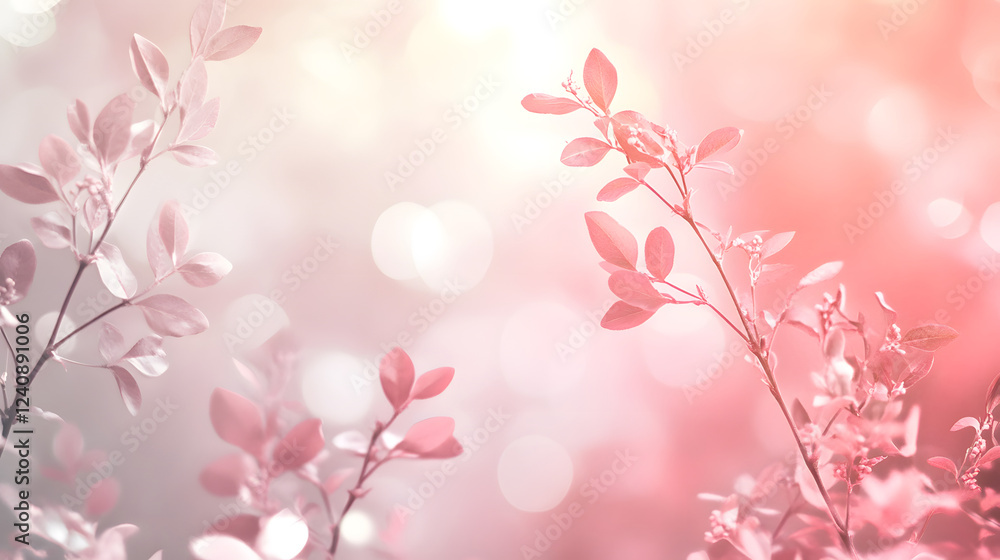 A pastel pink background with soft gradients and light transitions, creating a peaceful atmosphere. A pastel pink background with soft gradients and light transitions, creating a peaceful atmosphere.