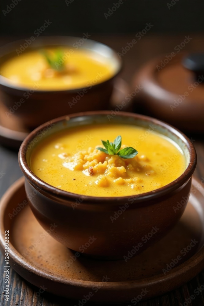 Melted cheese bubbly, golden brown on top of soup, liquid, cheese, appetizing Melted cheese bubbly, golden brown on top of soup, liquid, cheese, appetizing