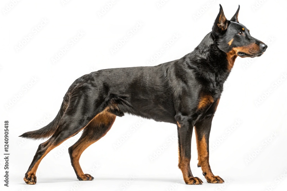 Beauceron dog The Beauceron is imposing and powerful, but also remarkably smart, spirited, and a versatile Beauceron dog The Beauceron is imposing and powerful, but also remarkably smart, spirited, and a versatile