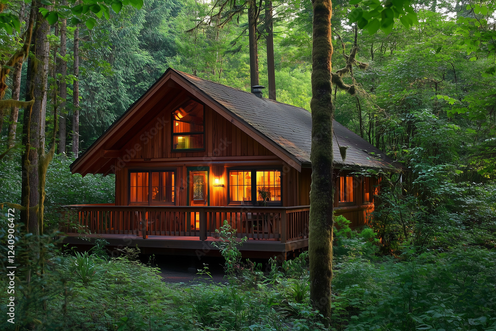 A photo of rustic cabin covered in a blanket of snow, surrounded by evergreen trees. Smoke rises from the chimney, and the soft glow of lights from inside creates a cozy and inviting atmosphere.
A photo of rustic cabin covered in a blanket of snow, surrounded by evergreen trees. Smoke rises from the chimney, and the soft glow of lights from inside creates a cozy and inviting atmosphere.