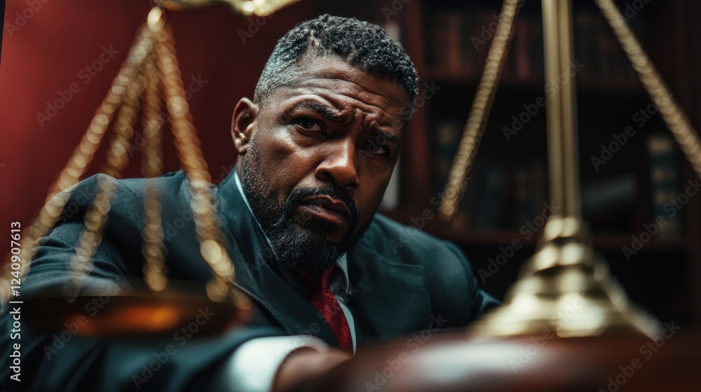 A human rights lawyer defending a client accused of breaking unjust lawsphotorealistic portrait A human rights lawyer defending a client accused of breaking unjust lawsphotorealistic portrait